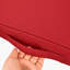 Coussin de banc rectangulaire épais de 3 pouces avec attaches, housse à fermeture à glissière amovible, bords à passepoil double, poignée de transport et insert en mousse de soutien pour les sièges de fenêtre intérieurs, les bancs de salle à manger, les entrées et les coins lecture, coussin seulement-132489386-132489388