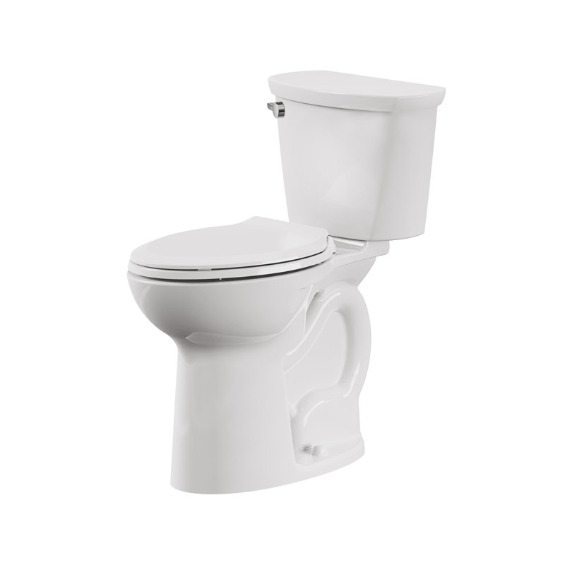 Cadet PRO Two-Piece 1.28 gpf Tall Height Elongated Right-Hand Trip Lever Toilet Less Seat, Left