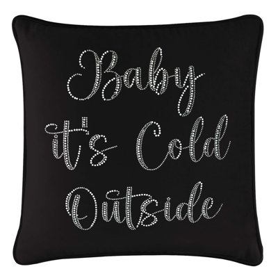 Coussin Sparkles Home Strass | Rembourrage en plumes | Luxe