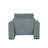Hampden Rounded Arm Chenille Upholstery Accent Chair-1685668876