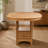 Light Oak 5-Piece Oval Counter Height Dining Set