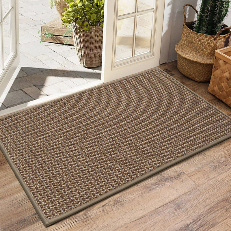Tapis d'entrée antidérapant et lavable, 20 po x 31 po