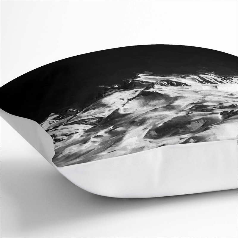 Square Throw Cushion, 55cm H x 55cm W x 20cm D, White