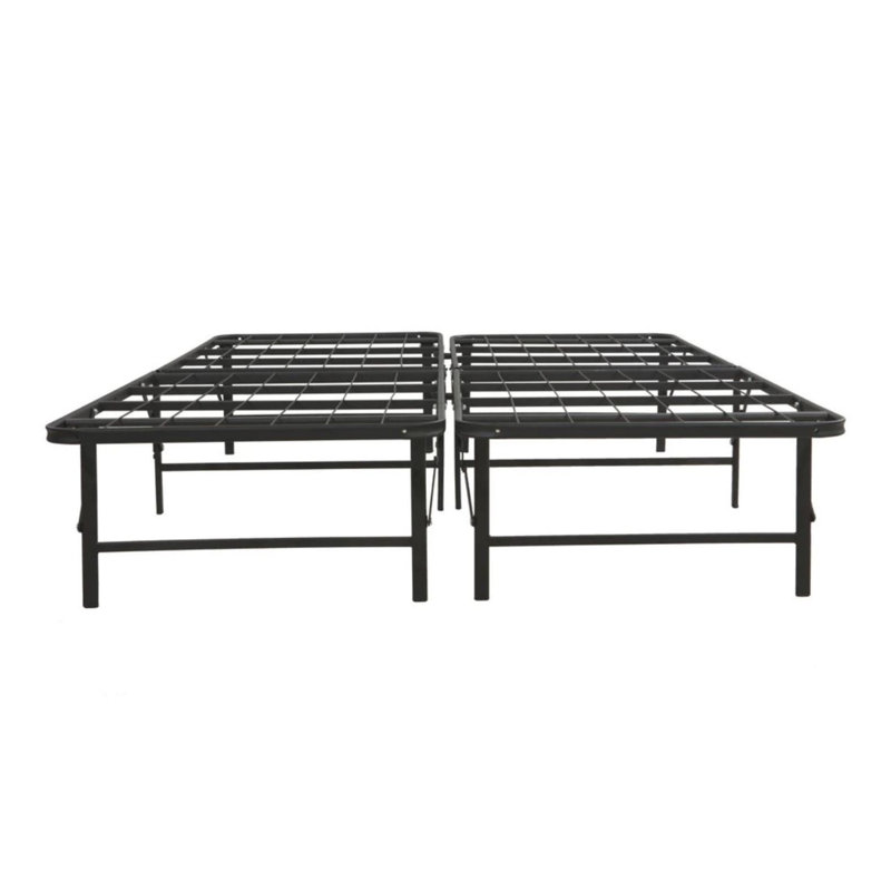 Base de lit plateforme en métal pliable et facile à ranger, Simple TG