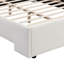 Lit tapissier élégant avec tête de lit haute, blanc, grand-1236524539
