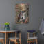 «The King» par Elo Marc, art mural en métal-841378358
