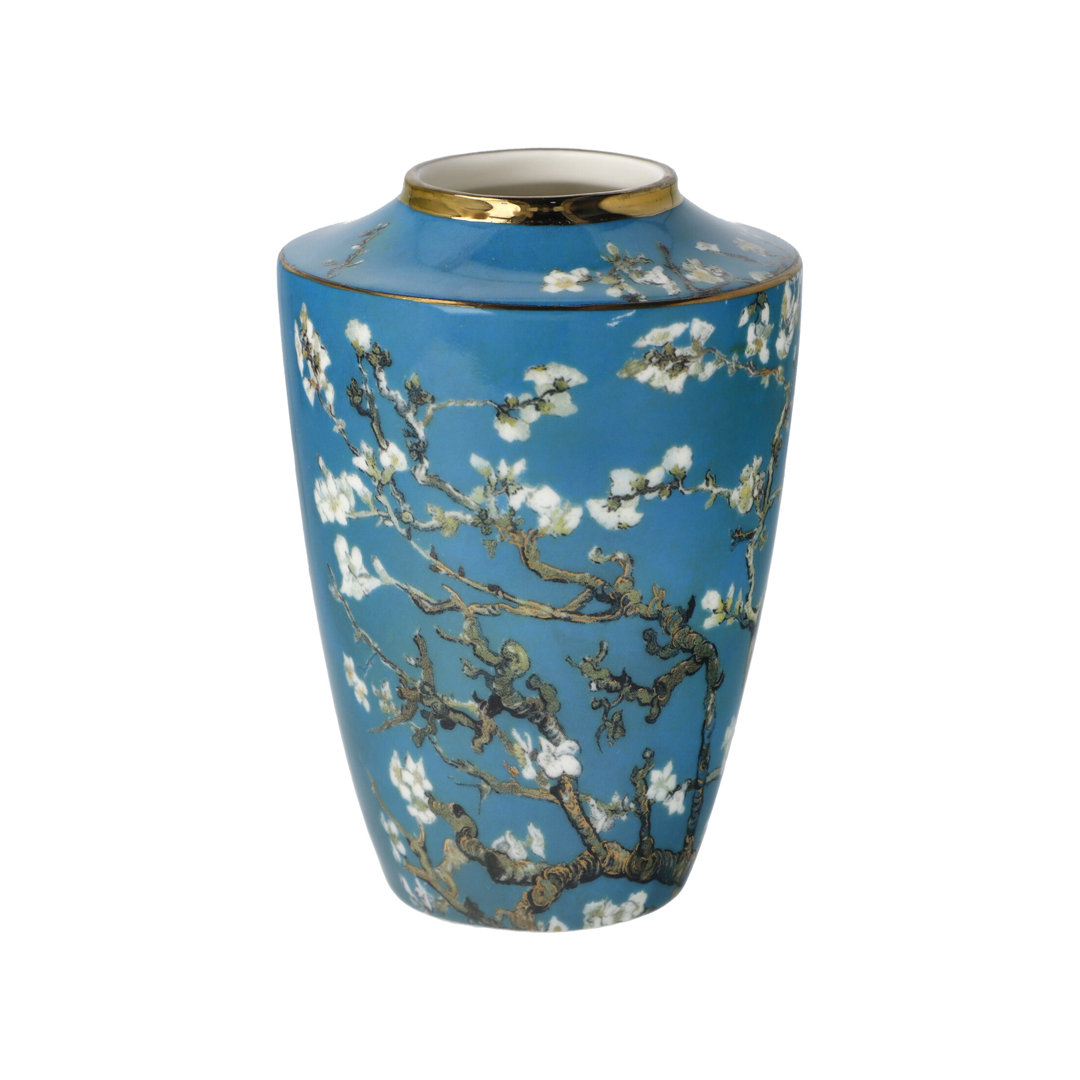 Vase Mandelbaum blau Vincent van Gogh