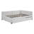 Full Size Upholstered Daybed with Trundle, Linen Fabric Sofa Bed Frame, No Box Spring, Storage Drawers(Beige)-118661094