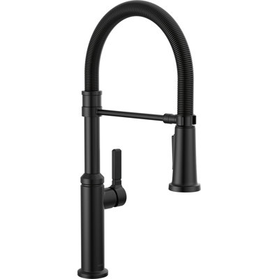 Delta Rhett Pro Commercial Kitchen Faucet, Pull Down Sprayer Kitchen Sink Faucet