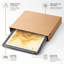 Flowing Amber Layers Abstract 1 Piece Single Picture Frame Wall Art-1965499504-1965499507