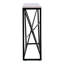 Console Arendal Skinny - noir mat avec blanc-510541284-510541285