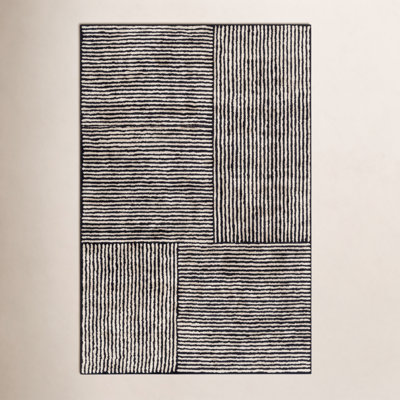 Balos Hand-Tufted Striped Rug