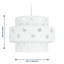 Achraf 22cm H Cotton Drum Pendant Shade-298406865