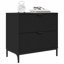 63.5cm W Manufactured Wood Bedside Table-1086627582