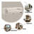 Jaeda Beige Boucle Sofa