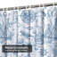 Rideau de douche nautique avec 12 crochets-1274937414