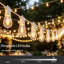 Guirlande de lumières d'extérieur incassables à DEL