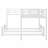 L-Shaped Metal Bunk Bed-1204353758