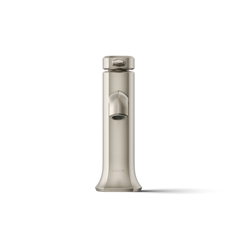Occasion Single-Handle Sink Vessel Sink Bathroom Faucet with Drain Assembly, Vibrant Brushed Nickel
