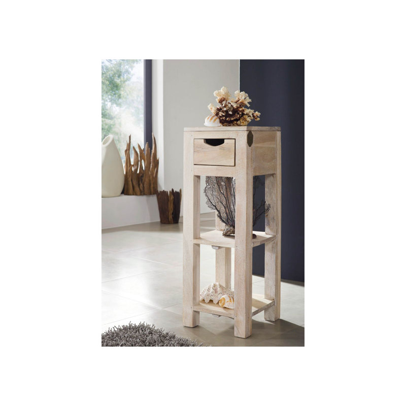 Nature Solid Wood End Table