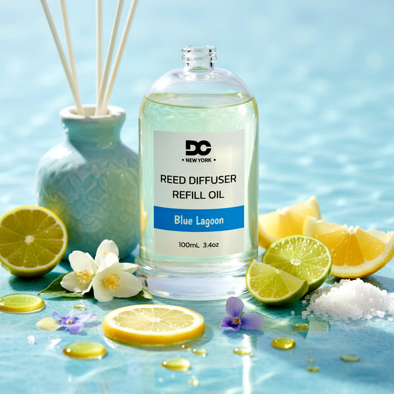 Recharge pour diffuseur de roseaux DANIELLA'S CANDLES Blue Lagoon