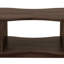 Table basse cannelée 47,2 po avec porte coulissante -1784397737