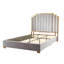 Duncanville Upholstered King Platform Bed, Grey-888954536-888954537