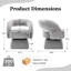 Fauteuil d'appoint moderne 27,7 po-2134261563