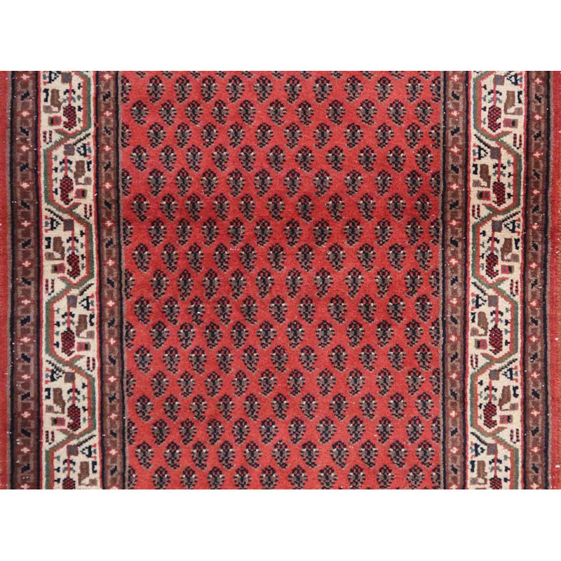 Aibhilin Runner 78 cm x 236 cm Oriental Hand Woven Area Rug