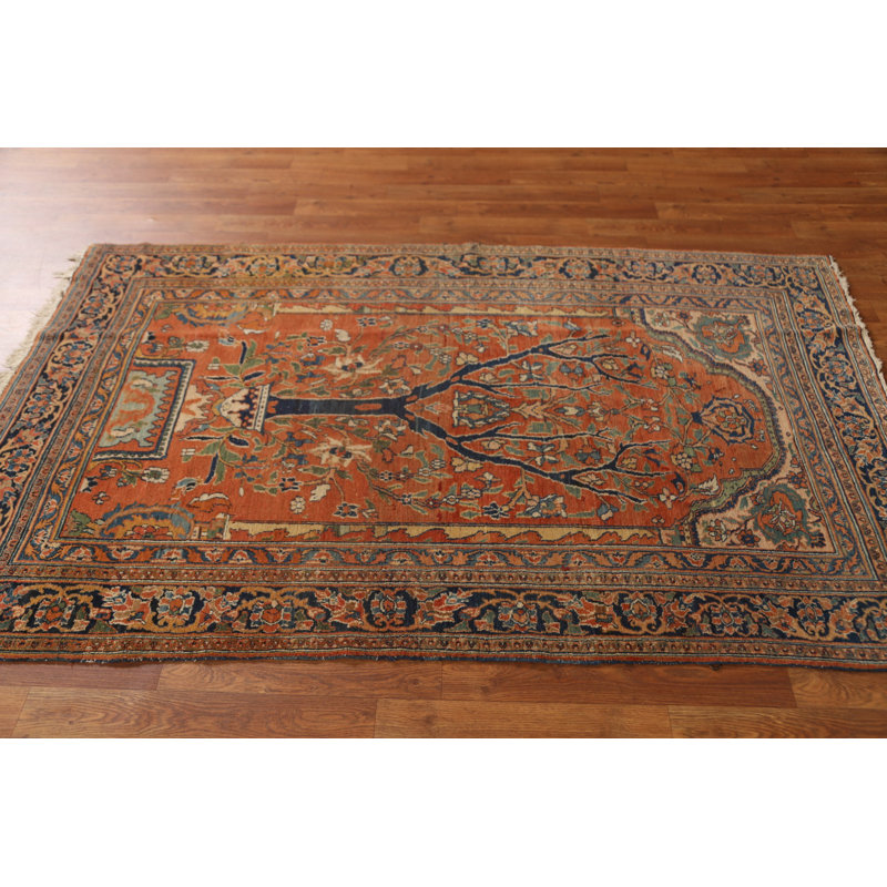 Ensemble de 2 tapis antiques Dorokhsh faits à la main 4 x 6