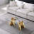 Bangor Glass Top Single Coffee Table-1156044908