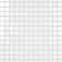 Metro 1" Square Matte White 10-3/4" x 11-3/4" Porcelain Mosaic Floor and Wall Tile