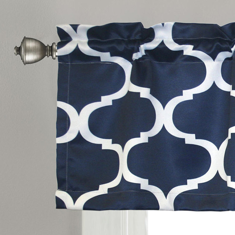 Cantonnière 52 po Geo, Bleu marine