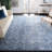 Avira Damask Navy/Light Gray Area Rug-1444890233