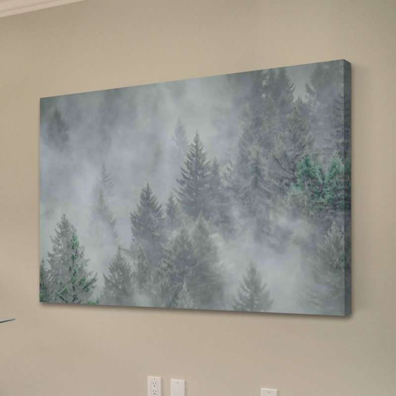 Misty Mood by Don Schwartz - Wrapped Canvas Print, 101cm H x 152cm W
