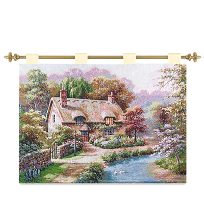Loom Woven Cotton Tapestry