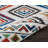 Southwestern Machine Made Power Loom Area Rug in White-535889187