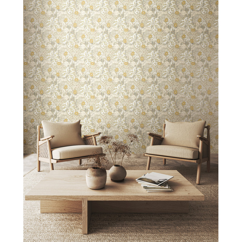 Padstow 10m x 50cm Wallpaper Roll, Fossil Grey
