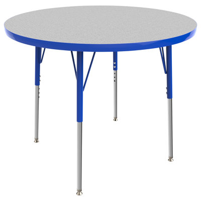 Table ronde à hauteur réglable