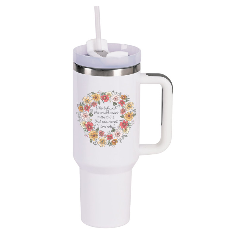Gobelet Elle croyait qu'elle pourrait mais 40 oz