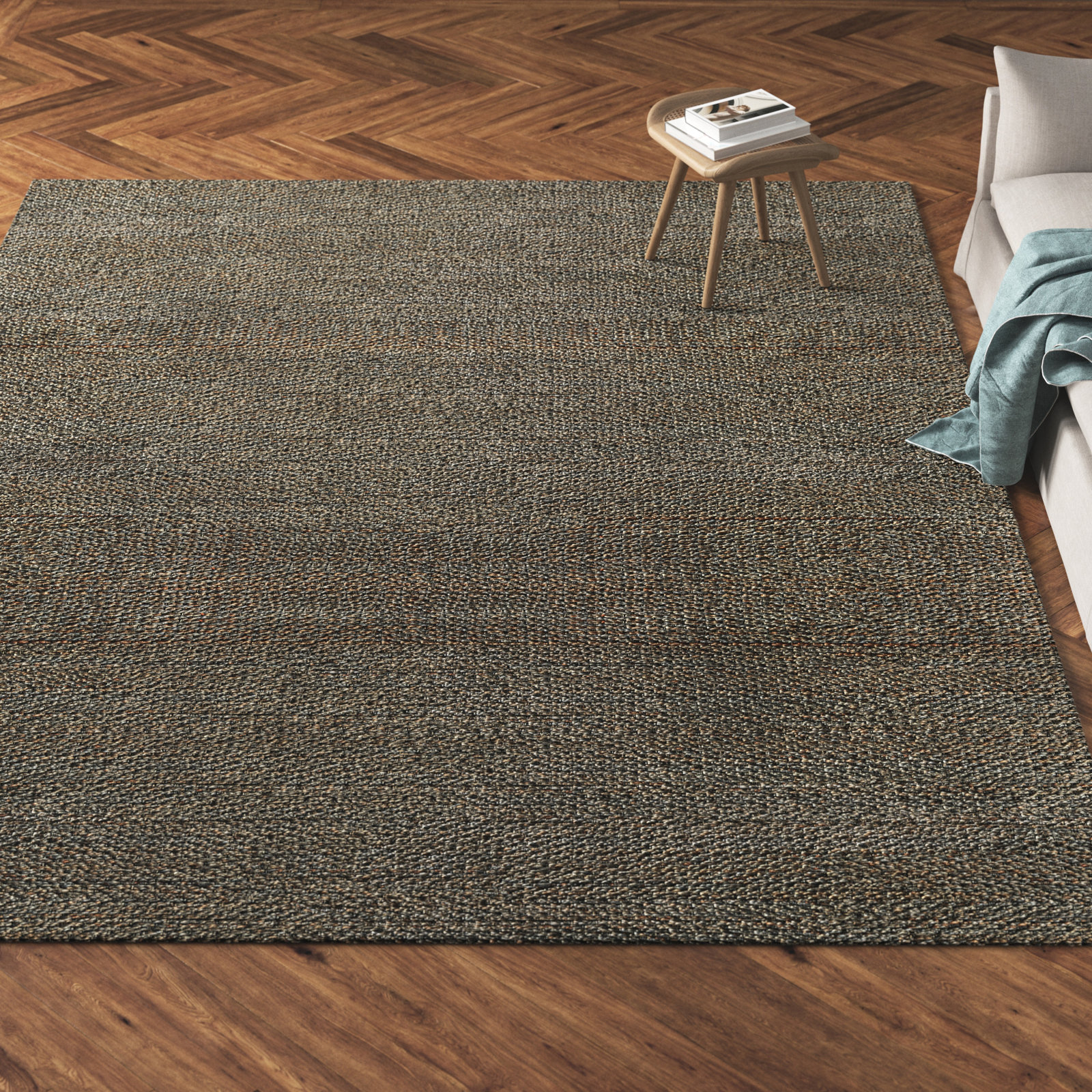 Abisai Handmade Jute / Sisal Rug, Rectangle 7'9" x 9'9"