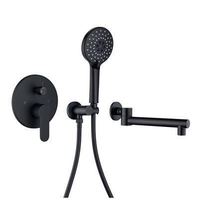 1 Handle Roman Tub Faucet with Diverter
