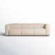 Amed 124" Upholstered Power Reclining Sofa
