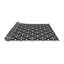 Tapis noir et blanc à motif géométrique-1623363862
