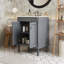 Meuble-lavabo 24 po avec lavabo supérieur-123392599