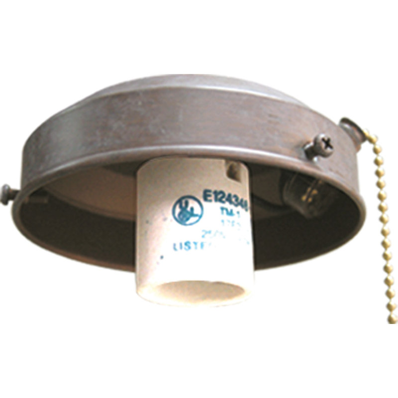 Plafonnier pour ventilateur de plafond 1 lumière ramifié