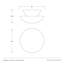 Florko Mini Flush Mount