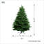 Arbre de Noël artificiel 7 pi