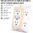 3 Tamper Resistant Single Outlet