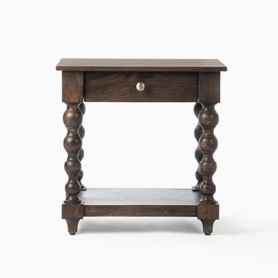 Table de chevet avec tablette Davey Hartwell